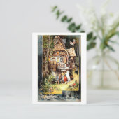 Carte postale vintage Hansel et Gretel (Debout devant)