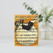 Carte Postale Vintage Harlequin fille (Debout devant)