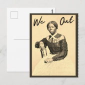 Carte Postale Vintage Harriet Tubman (Devant / Derrière)