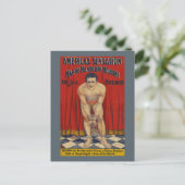 Carte Postale Vintage Harry Handcuff Houdini - Le Déchiqueur (Debout devant)