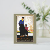 Carte Postale Vintage Harwich-Hook Travel (Debout devant)