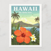 Carte Postale Vintage Hawaii (Devant)