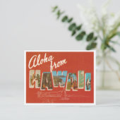 Carte Postale Vintage Hawaii (Debout devant)