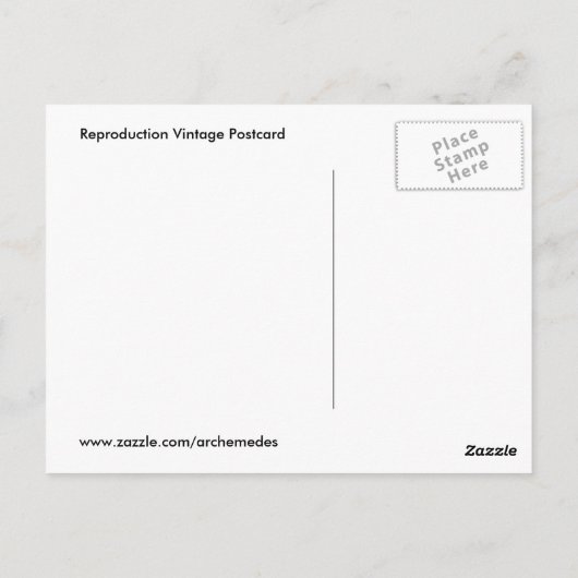 Carte Postale Vintage Hawaii (Dos)