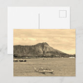 Carte Postale Vintage Hawaii (Devant / Derrière)