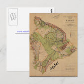 Carte postale vintage Hawaii Aloha (Devant / Derrière)