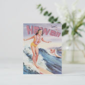 Carte Postale Vintage Hawaii, USA - (Debout devant)