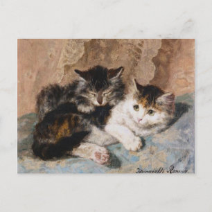 Carte Postale Vintage Henriette Ronner-Knip Best of Friends