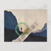 Carte Postale Vintage Hiking in Mountains Collage (Devant)