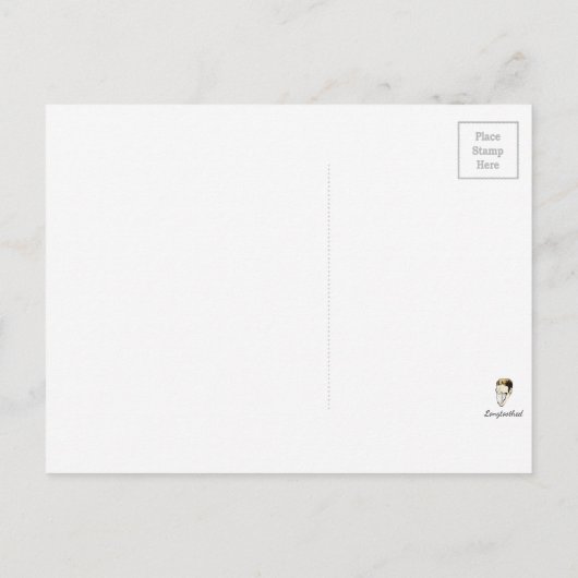 Carte postale vintage Hindenburg (Dos)