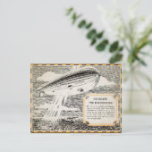 Carte postale vintage Hindenburg (Debout devant)