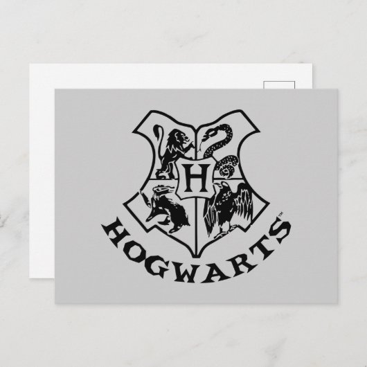 Carte Postale Vintage HOGWARTS™ (Devant / Derrière)