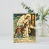 Carte postale vintage Holiday Angel (Debout devant)