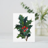 Carte Postale Vintage Holly (Debout devant)