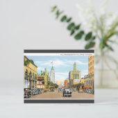 Carte postale Vintage Hollywood, Californie (Debout devant)