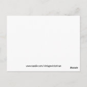 Carte postale Vintage Hollywood, Californie (Dos)