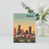 Carte postale vintage "Houston Texas" (Debout devant)