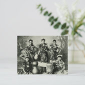 Carte Postale Vintage Hula Portait (Debout devant)