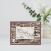Carte Postale Vintage, Ile de Re (Debout devant)
