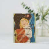 Carte postale vintage Illustration (Debout devant)