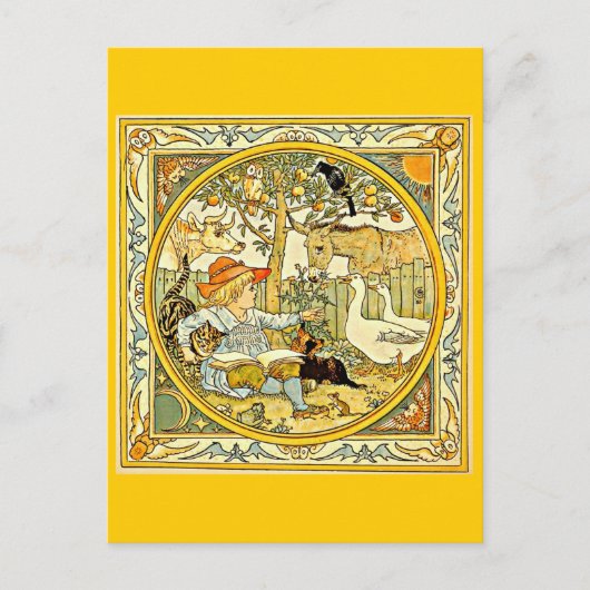 Carte postale-Vintage Illustration-Walter Crane 16 (Devant)
