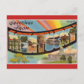 Carte Postale Vintage, image du Kentucky. (Devant)