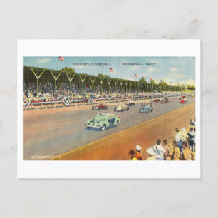 Carte postale Vintage Indy 500