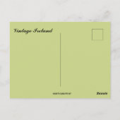 Carte Postale Vintage Ireland Map (Dos)