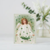 Carte postale vintage Irish Angel (Debout devant)