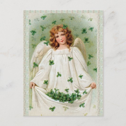 Carte postale vintage Irish Angel (Devant)