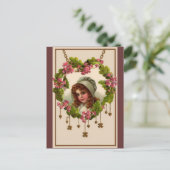 Carte Postale Vintage irlandaise (Debout devant)