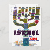 Carte Postale Vintage Israël (Devant / Derrière)