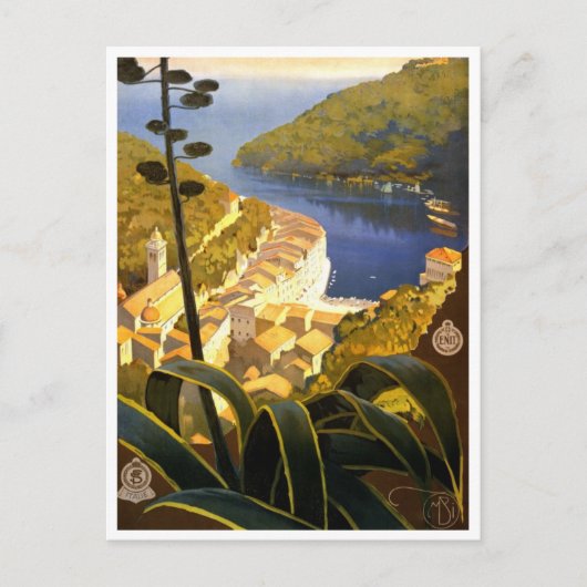 Carte postale vintage Italie Travel (Devant)