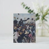 Carte Postale Vintage Jack Johnson à Chicago (Debout devant)