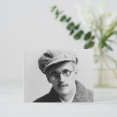 Carte Postale Vintage James Joyce Portrait (Debout devant)