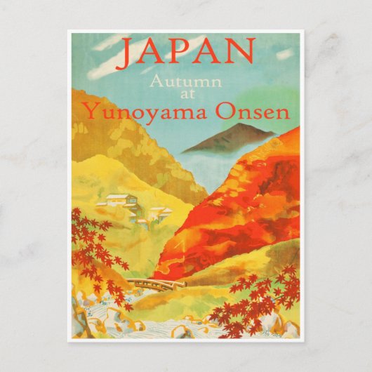 Carte postale vintage Japon (Devant)