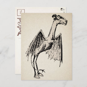 Carte postale vintage Jersey Devil 