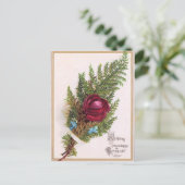 Carte Postale Vintage Joyeux anniversaire (Debout devant)