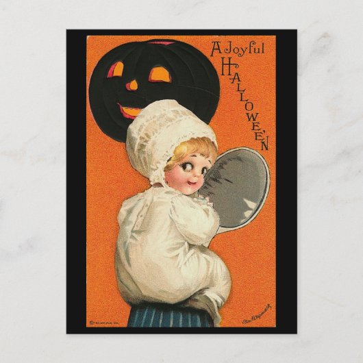Carte Postale Vintage Joyful Halloween Baby (Devant)