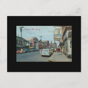 Carte Postale Vintage Keyport New Jersery West Front Street View