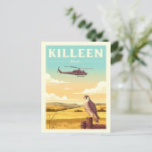Carte Postale Vintage Killeen Texas (Debout devant)