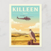 Carte Postale Vintage Killeen Texas (Devant)