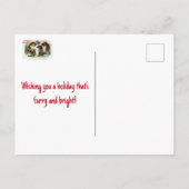 Carte Postale Vintage Kitten Fun (Dos)