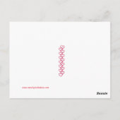 Carte postale Vintage Kitty Cat Valentine (Dos)