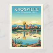Carte Postale Vintage Knoxville Tennessee (Devant)