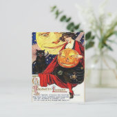 Carte postale Vintage KRW Halloween (Debout devant)