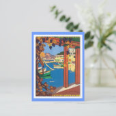 Carte Postale Vintage La Côte D'azur (Debout devant)