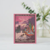 Carte Postale Vintage La Rochelle France (Debout devant)