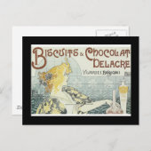 Carte postale vintage Lady (Devant / Derrière)