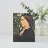 Carte postale Vintage Lady Portrait (Debout devant)